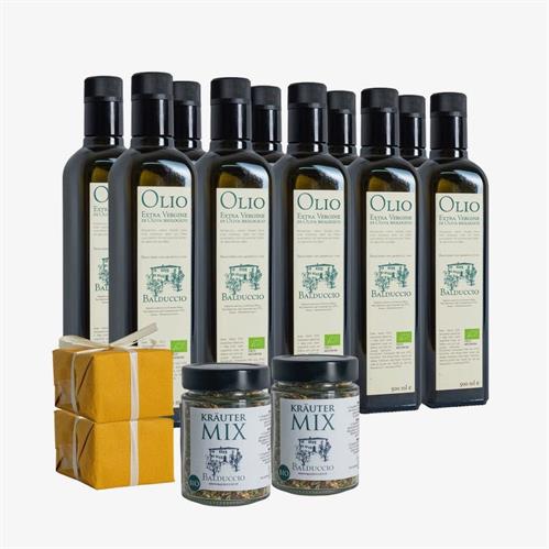 10 Olio 2 Seifen-Pakete 2 Balduccio-Kräuter