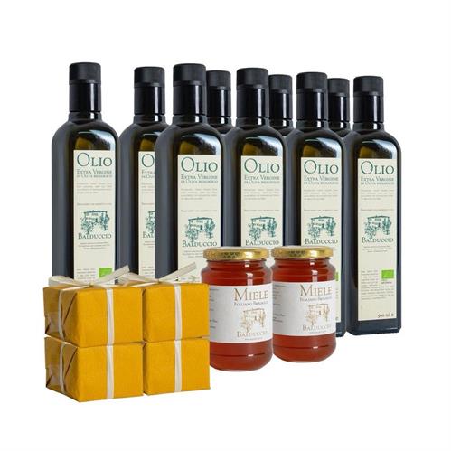 9 Olio 4 Seifen-Pakete 2 Honig