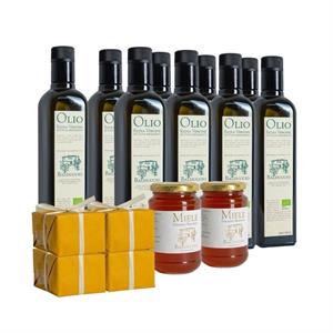 9 Olio 4 Seifen-Pakete 2 Honig