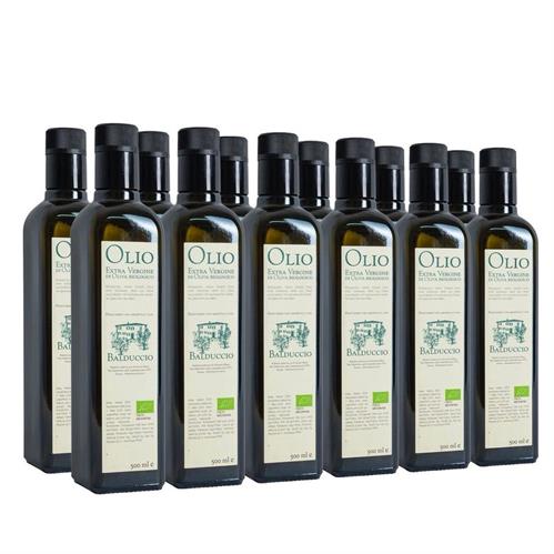 Cesta da 12 bottiglie di olio EVO IL LEGGENDARIO