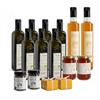 7 Flaschen Olio 2 Essig 2 Honig 2 Balduccio-Kräuter 6 Seifen